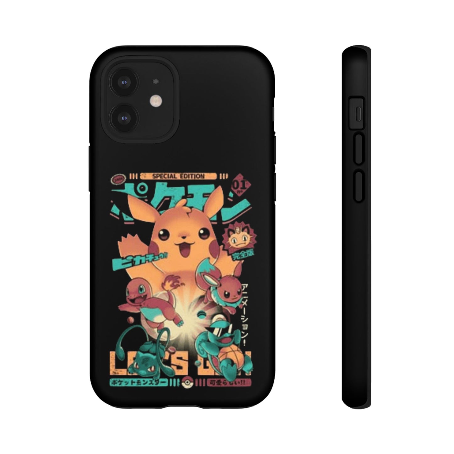 Comic poke tough phone case