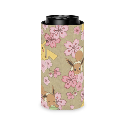 Eve & Pika Floral Can Cooler