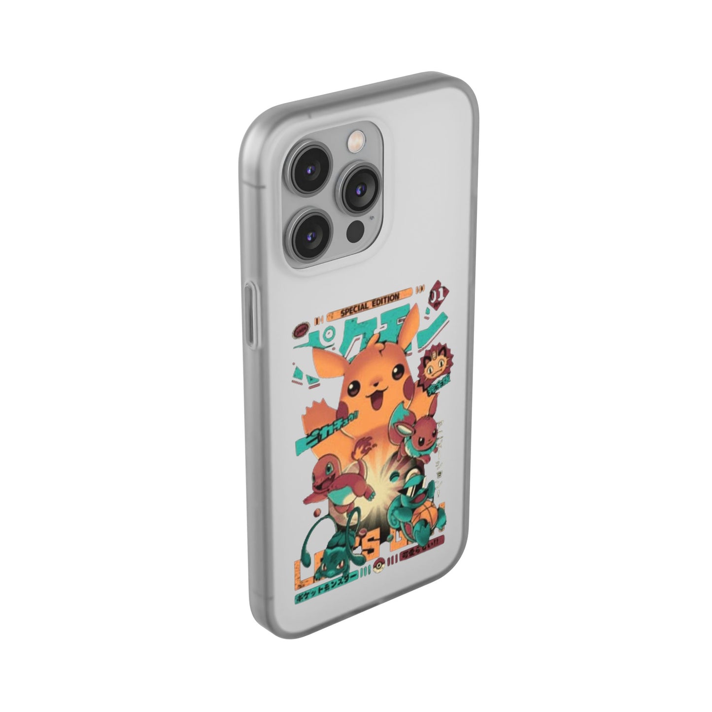 Comic poke flexi case