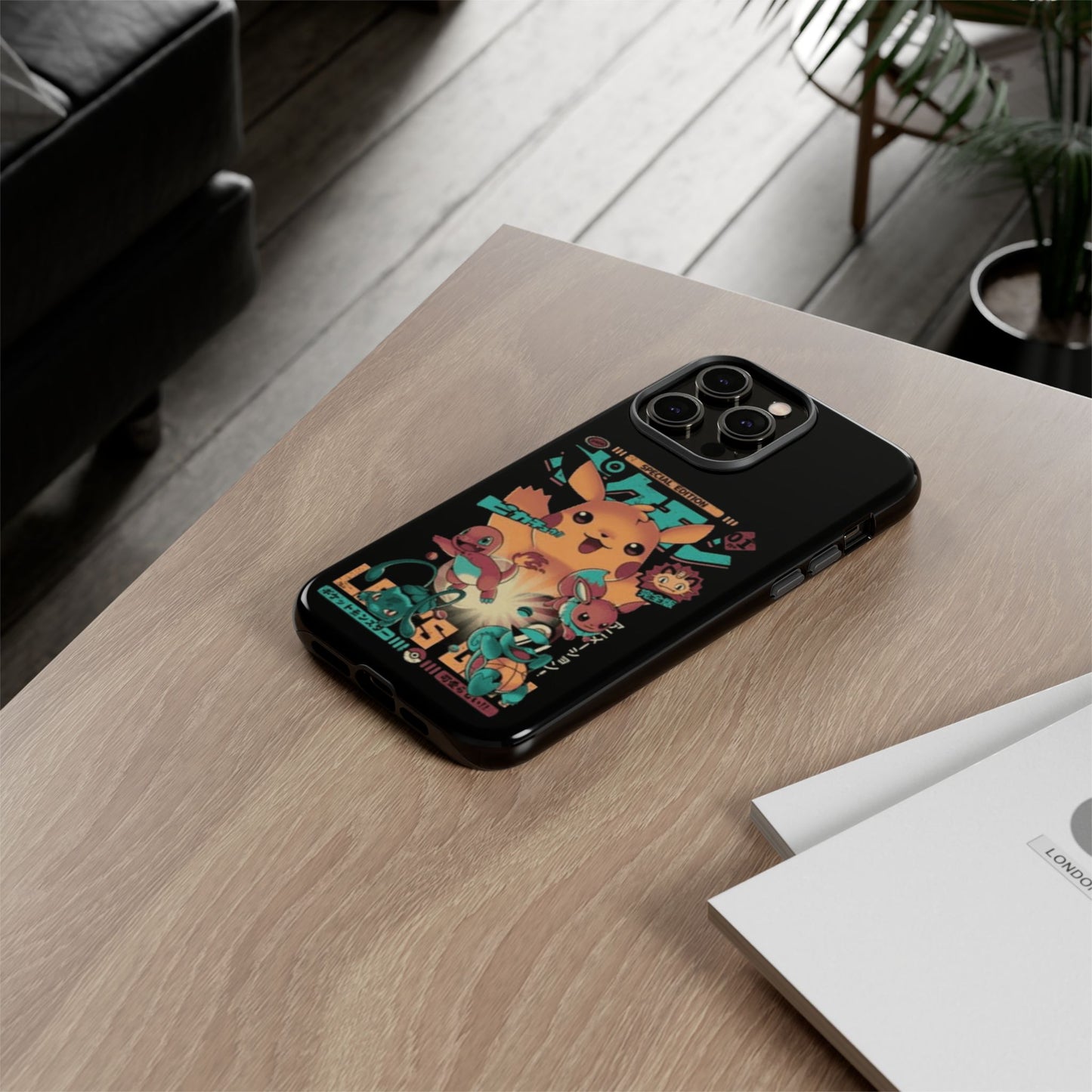 Comic poke tough phone case