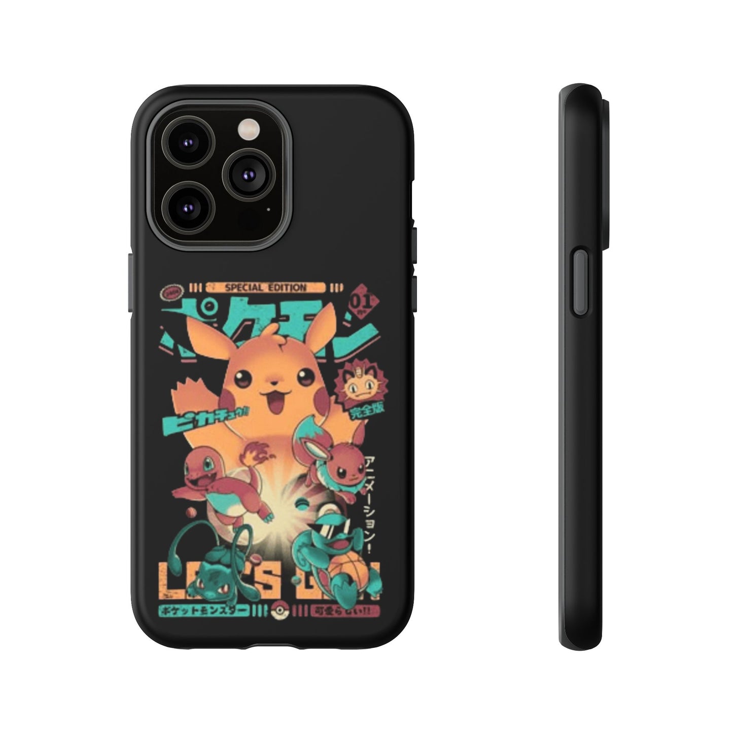 Comic poke tough phone case