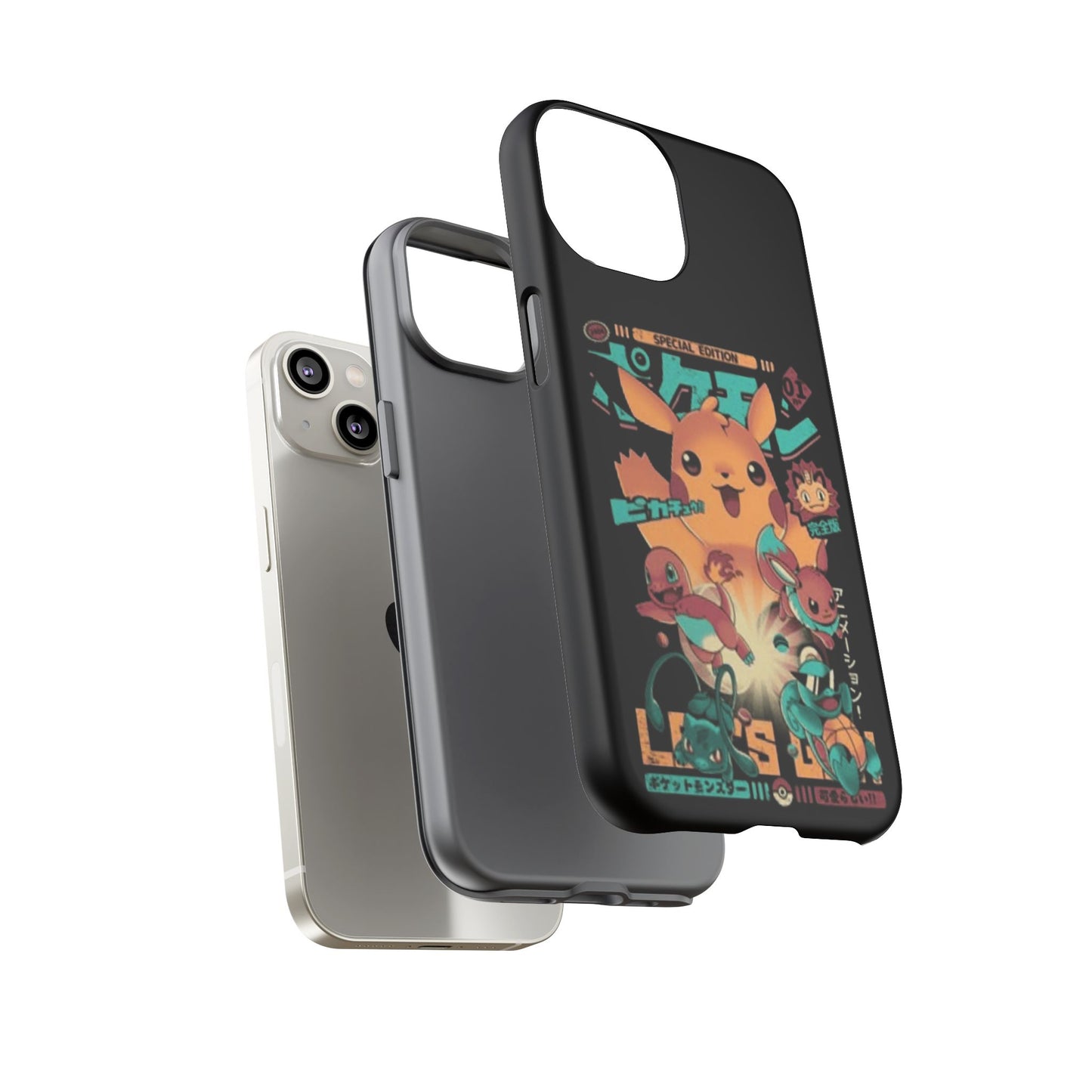 Comic poke tough phone case