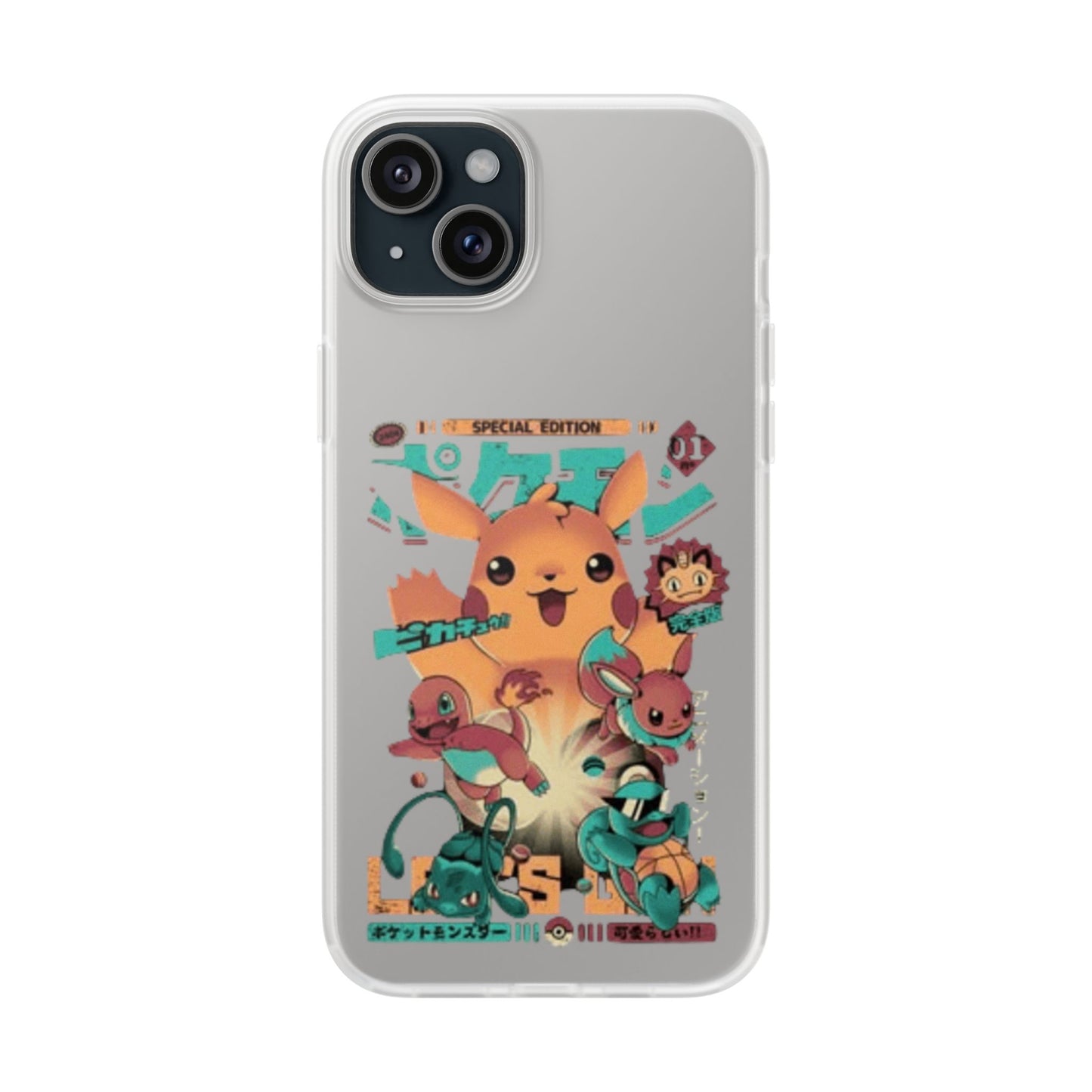 Comic poke flexi case