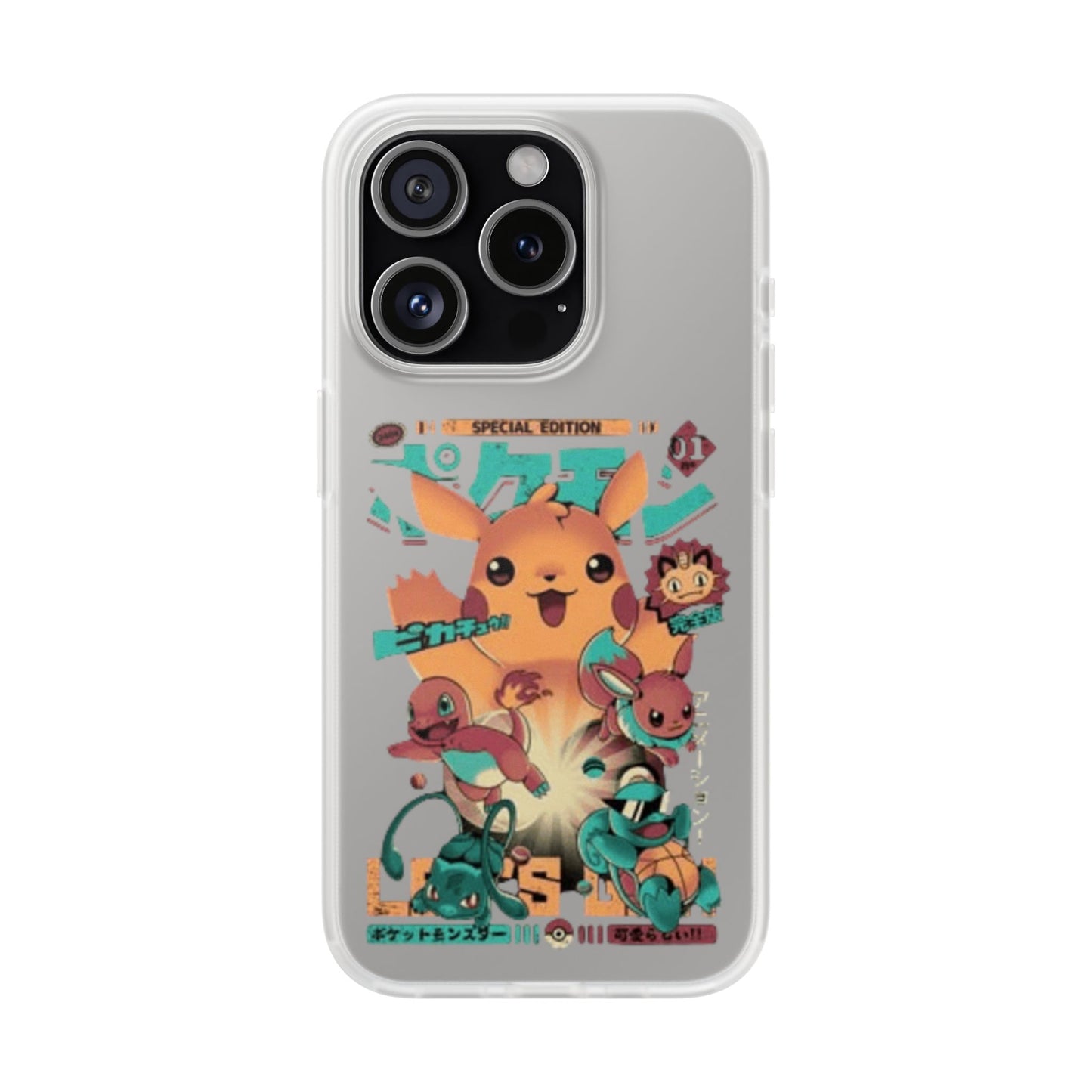 Comic poke flexi case