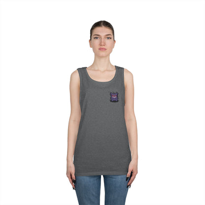 Purple ghost tank top