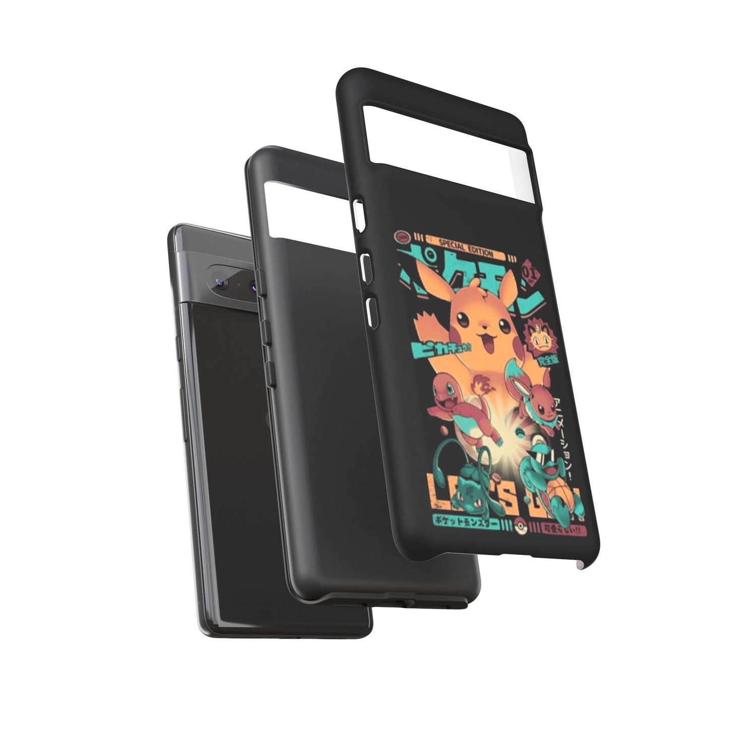 Comic poke tough phone case
