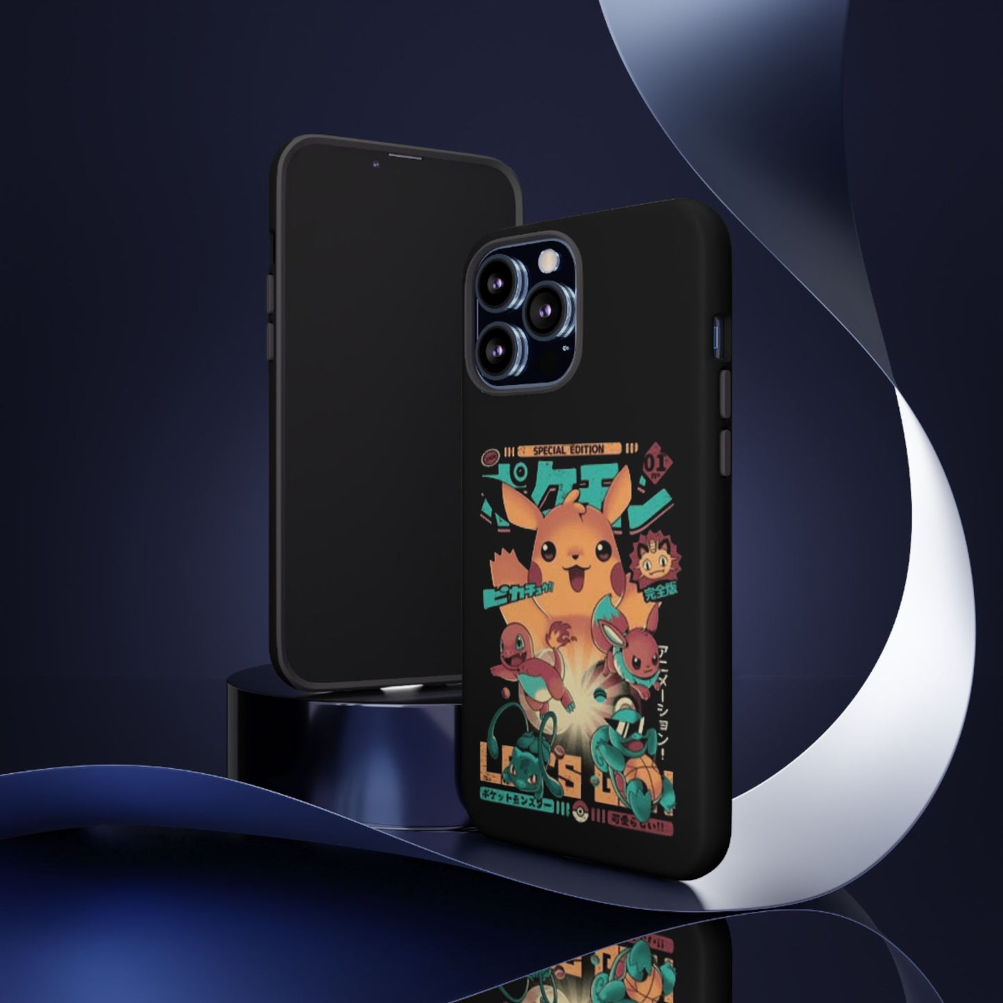 Comic poke tough phone case