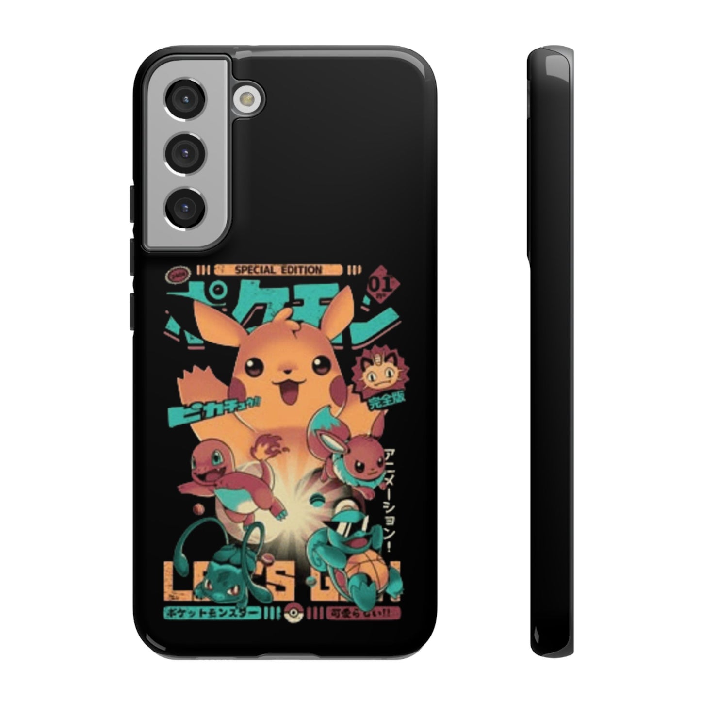 Comic poke tough phone case