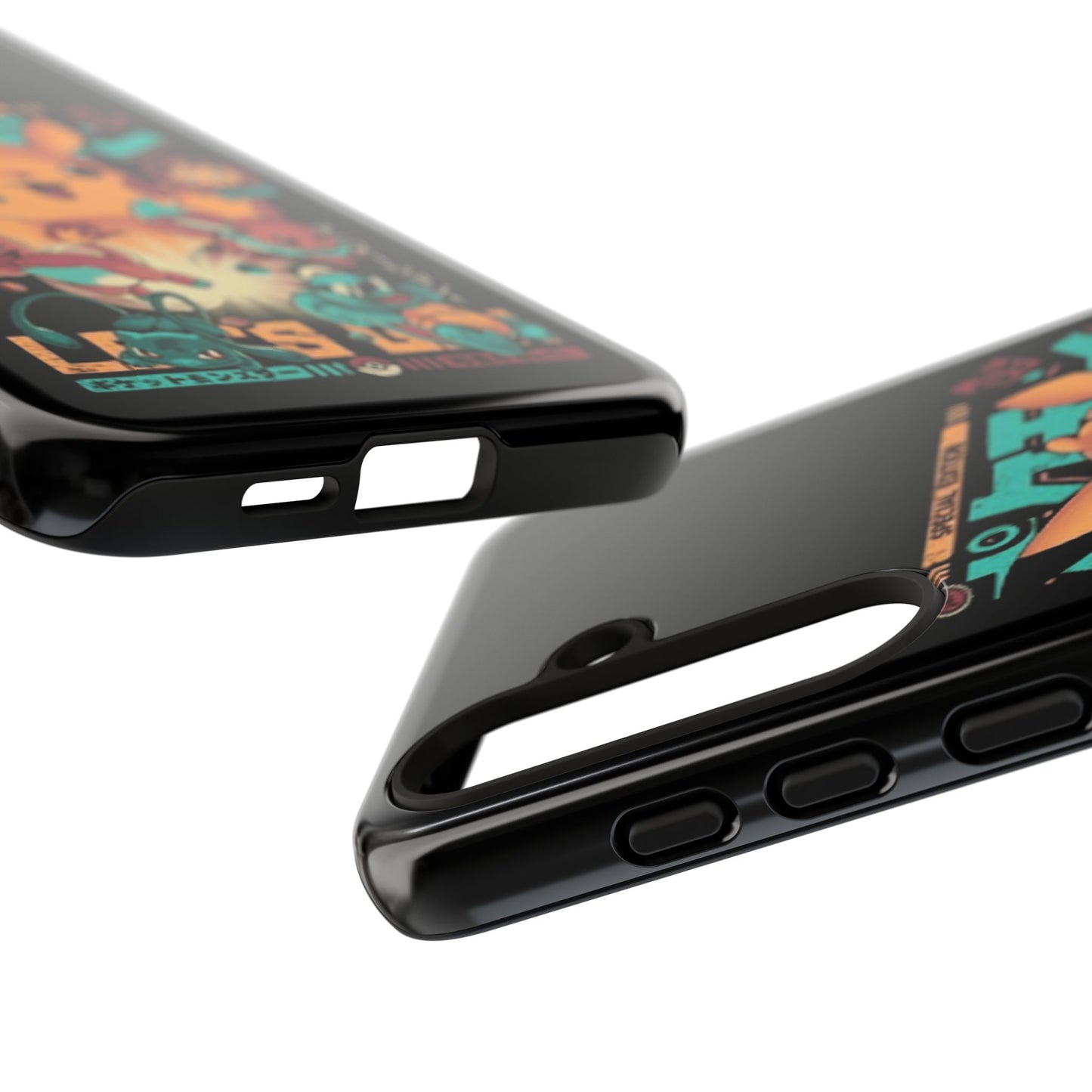 Comic poke tough phone case