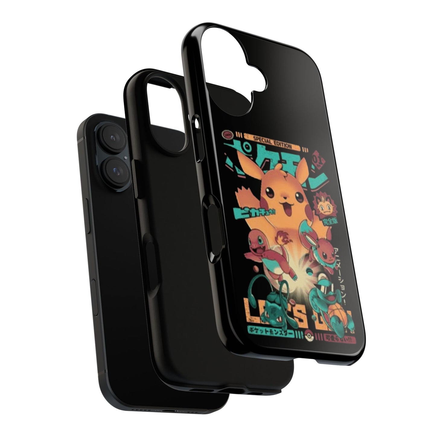 Comic poke tough phone case