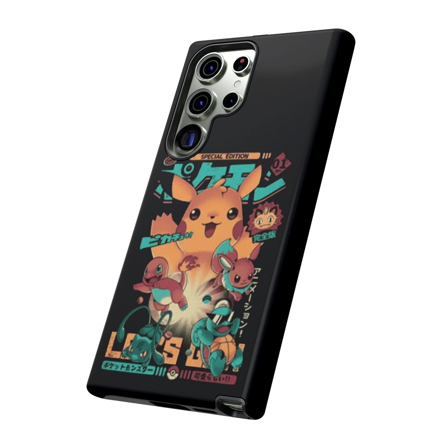 Comic poke tough phone case