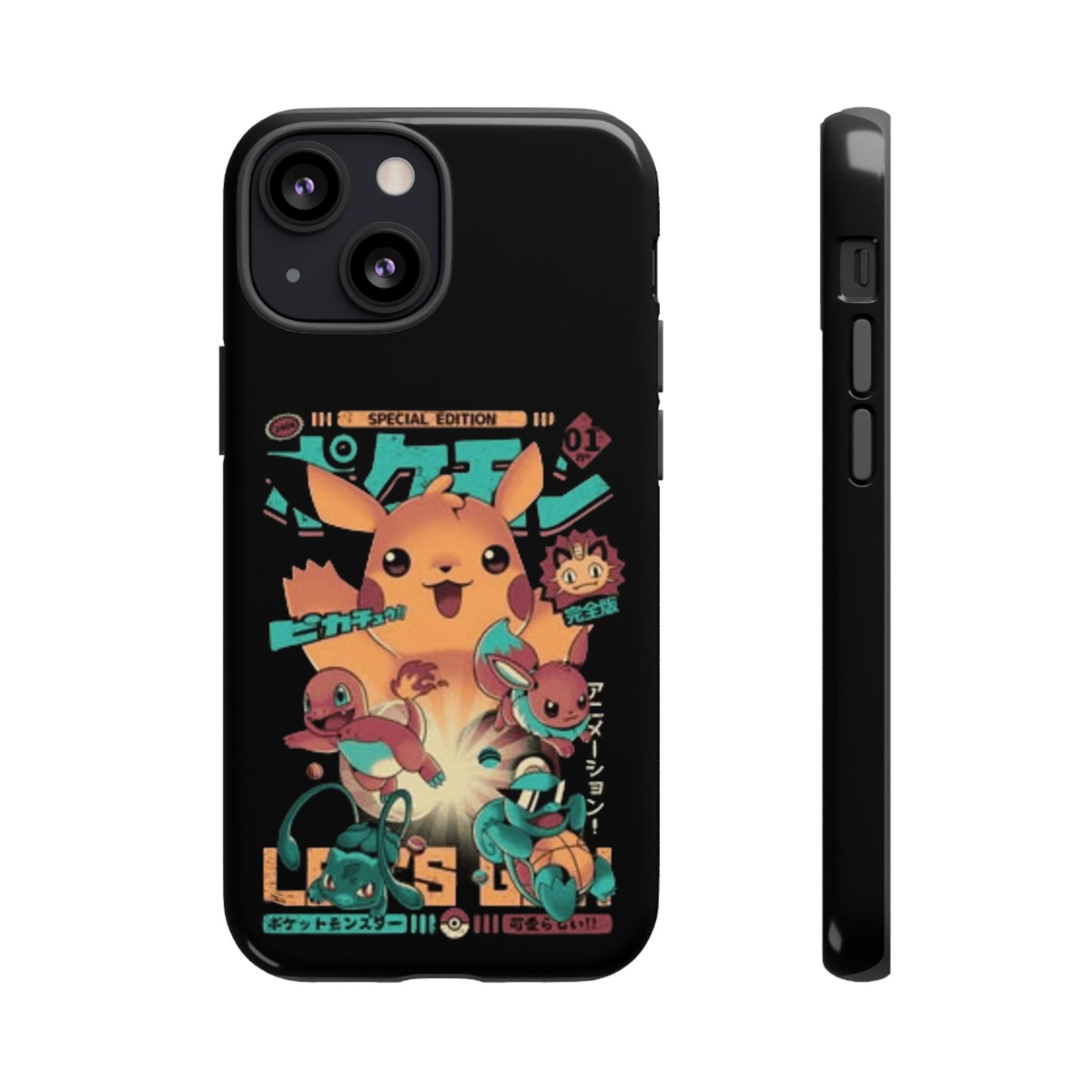 Comic poke tough phone case