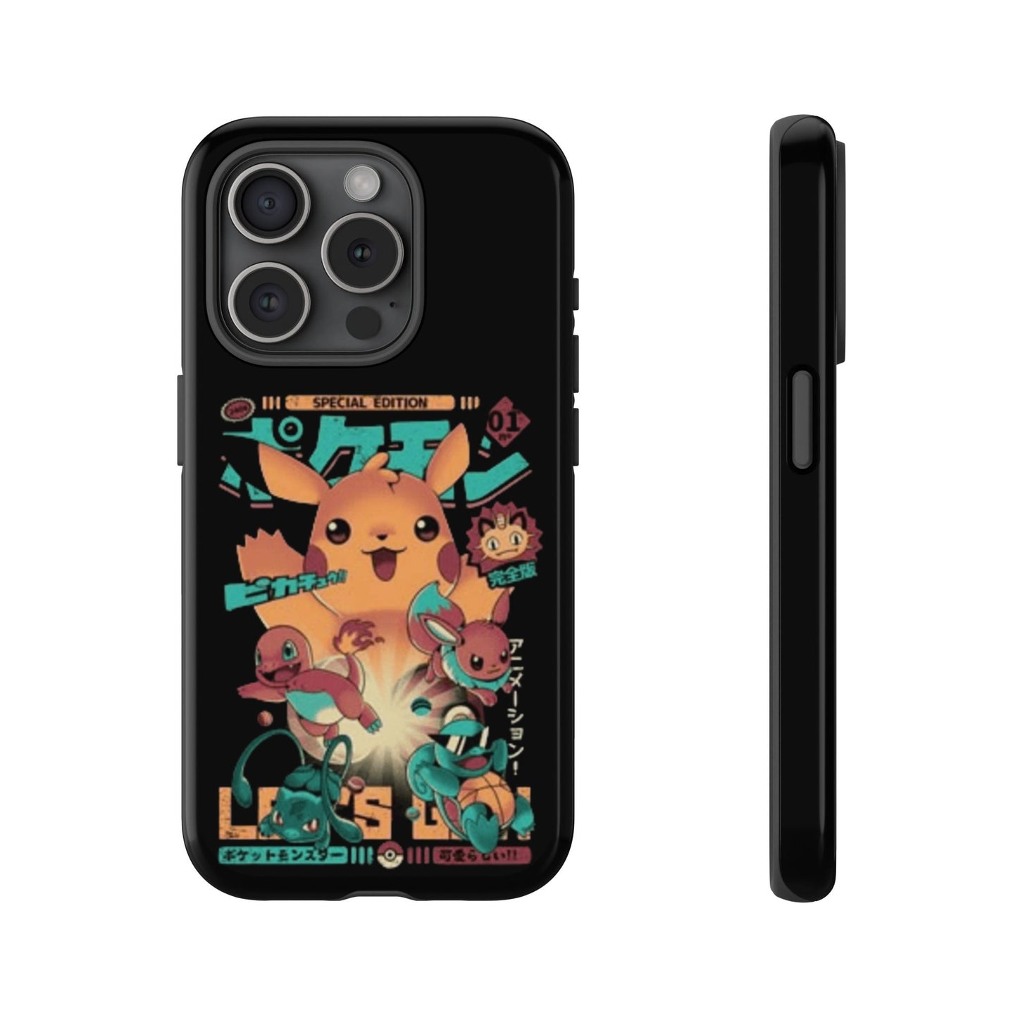 Comic poke tough phone case