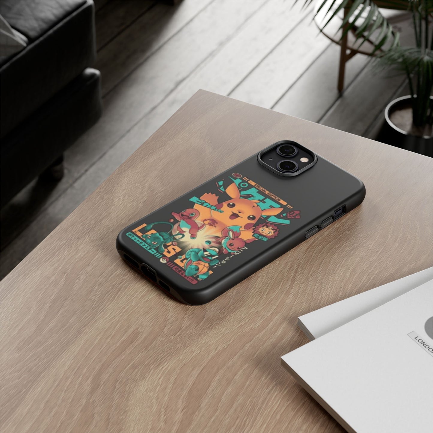 Comic poke tough phone case
