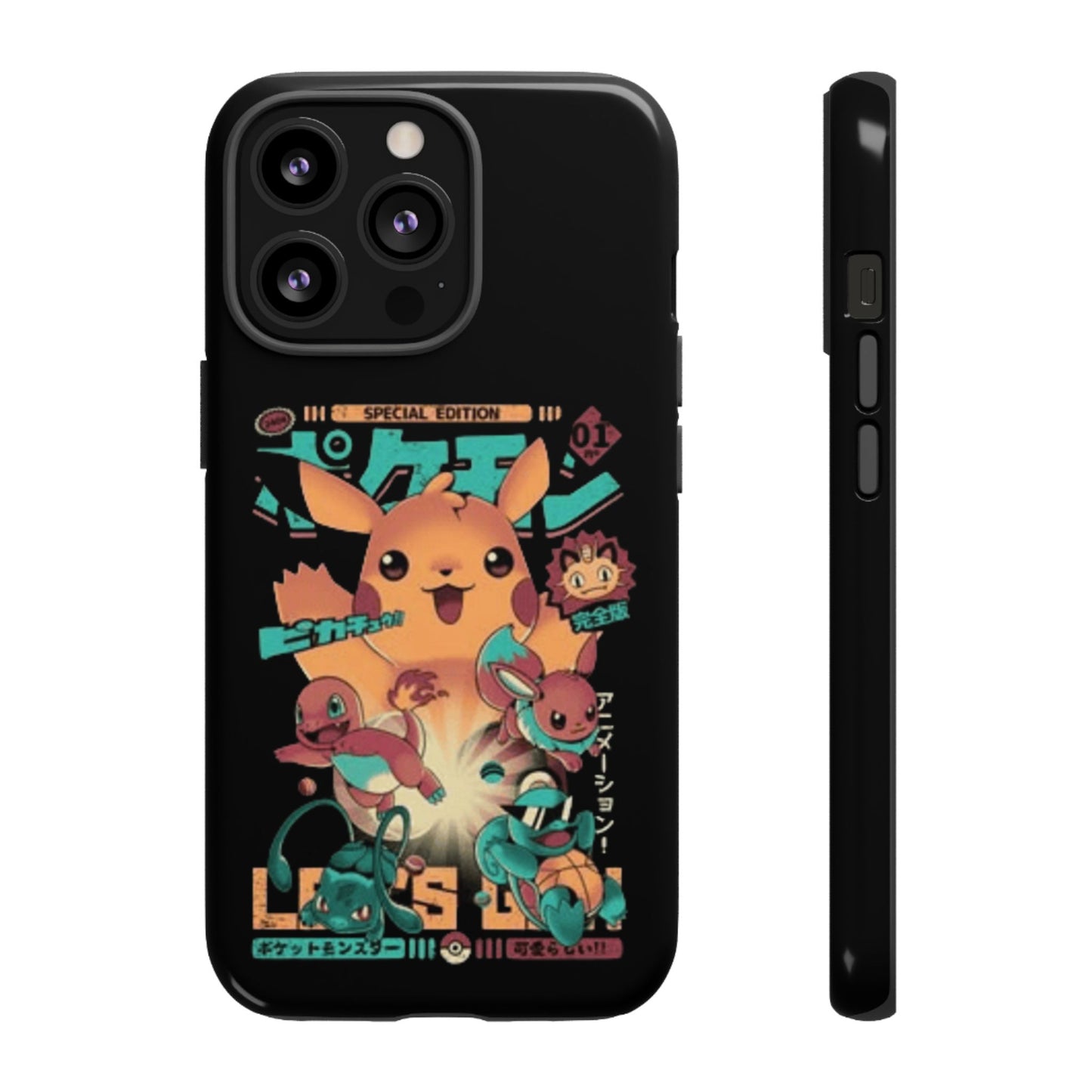 Comic poke tough phone case