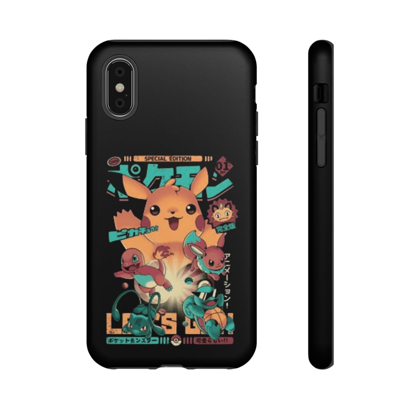 Comic poke tough phone case