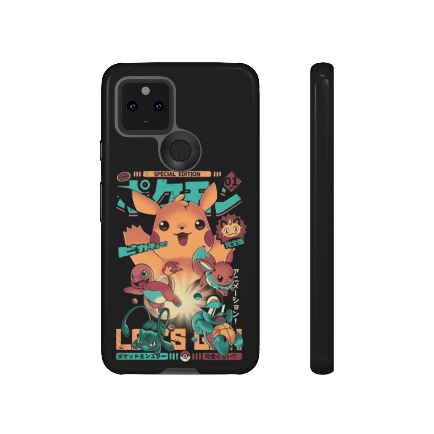 Comic poke tough phone case