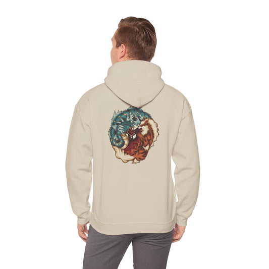 Yin and yang hoodie