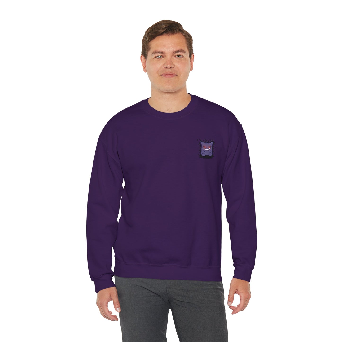 Purple ghost sweatshirt