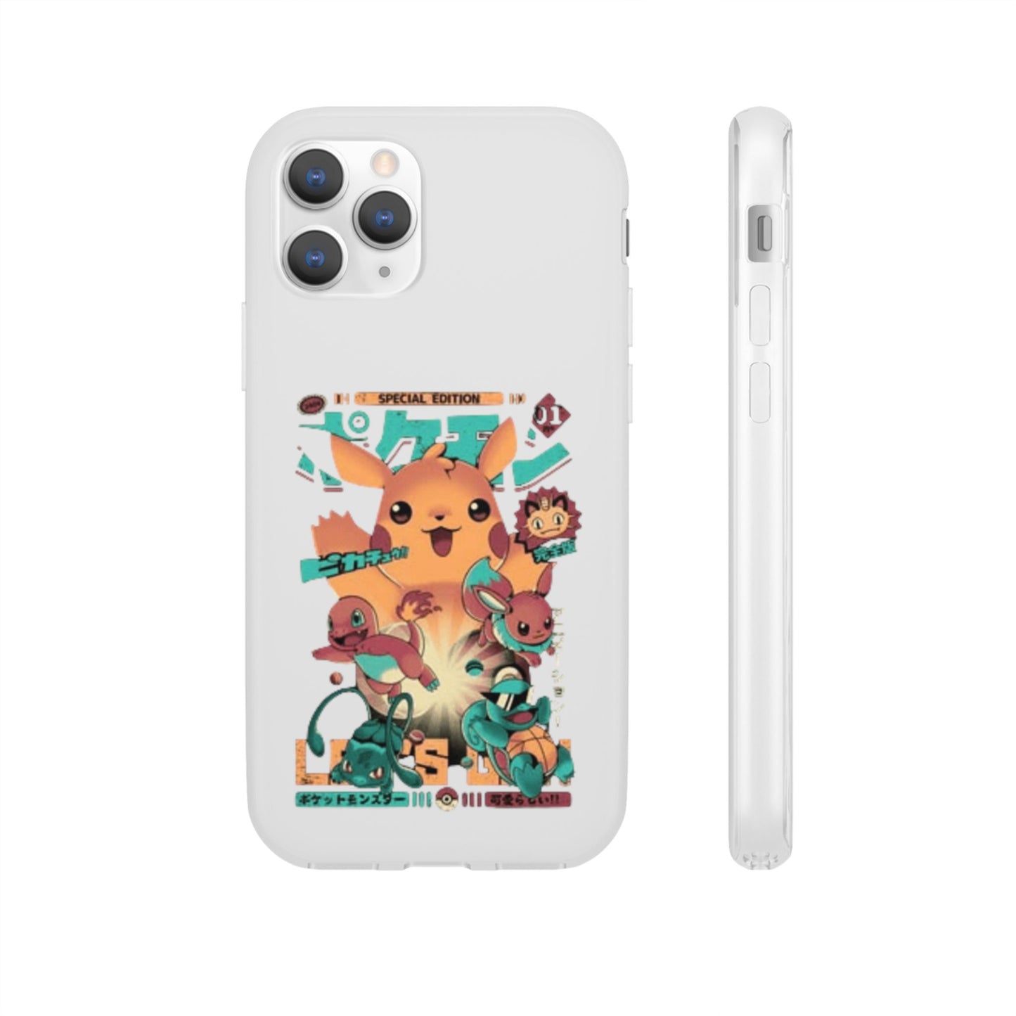 Comic poke flexi case