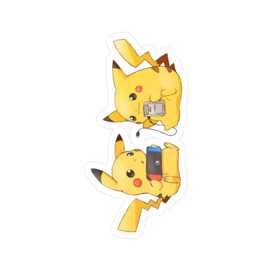 Cute Pika Kiss-Cut Vinyl Sticker
