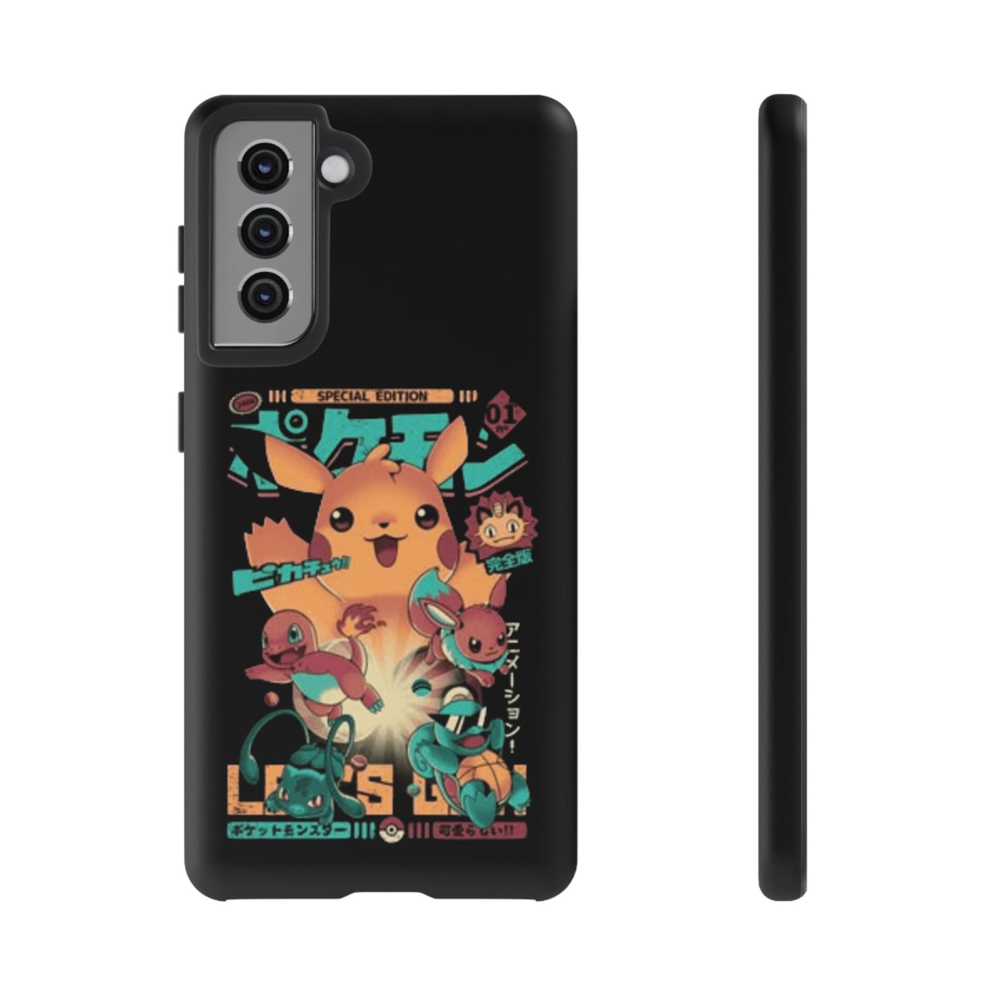 Comic poke tough phone case