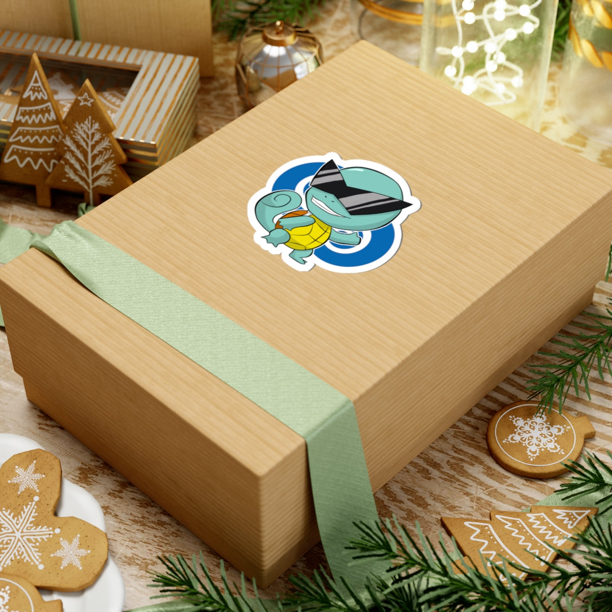 Water turtle squad sticker