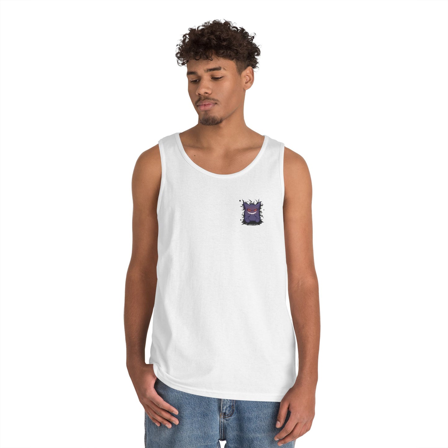Purple ghost tank top