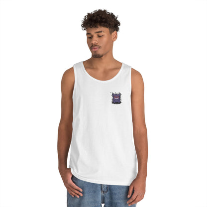 Purple ghost tank top