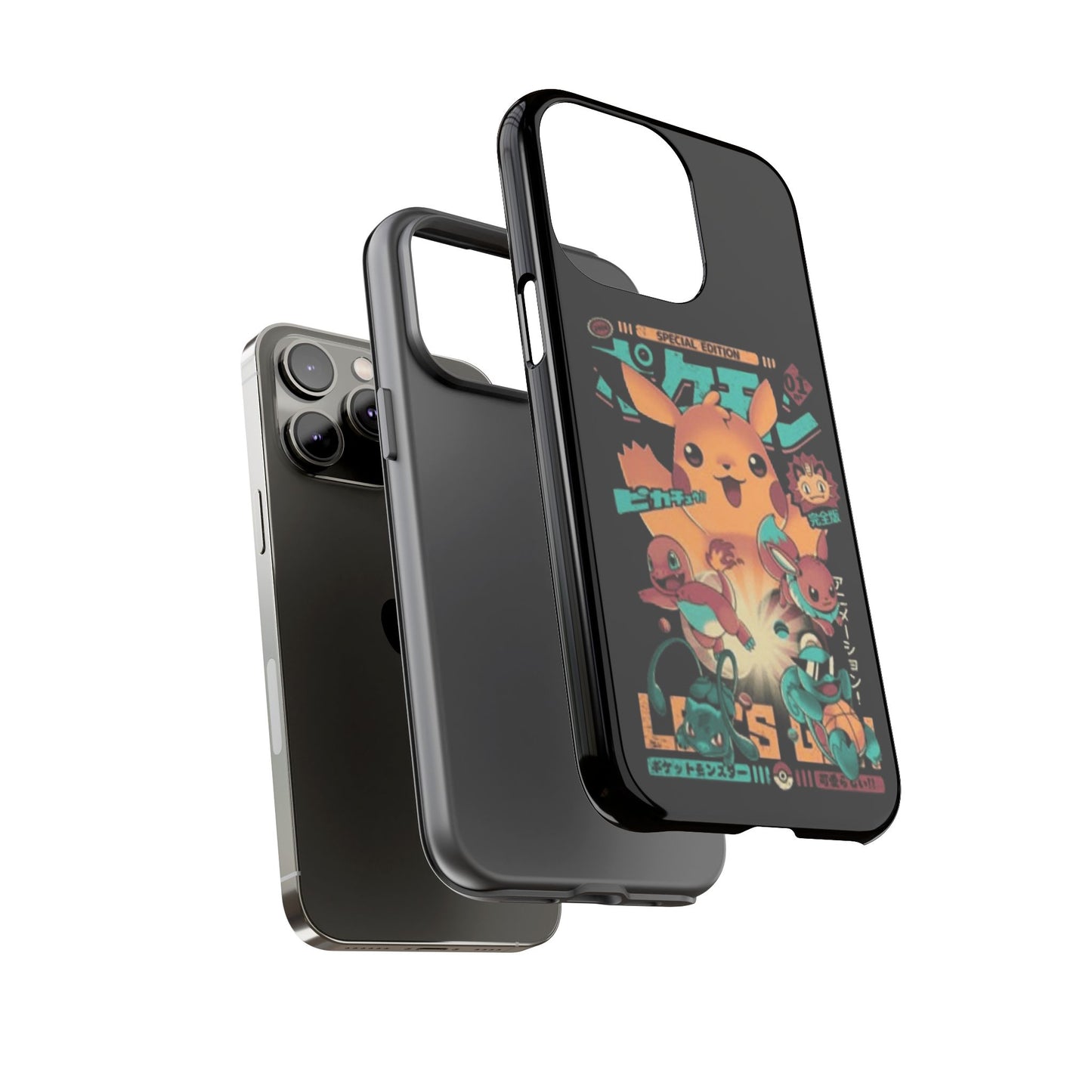 Comic poke tough phone case
