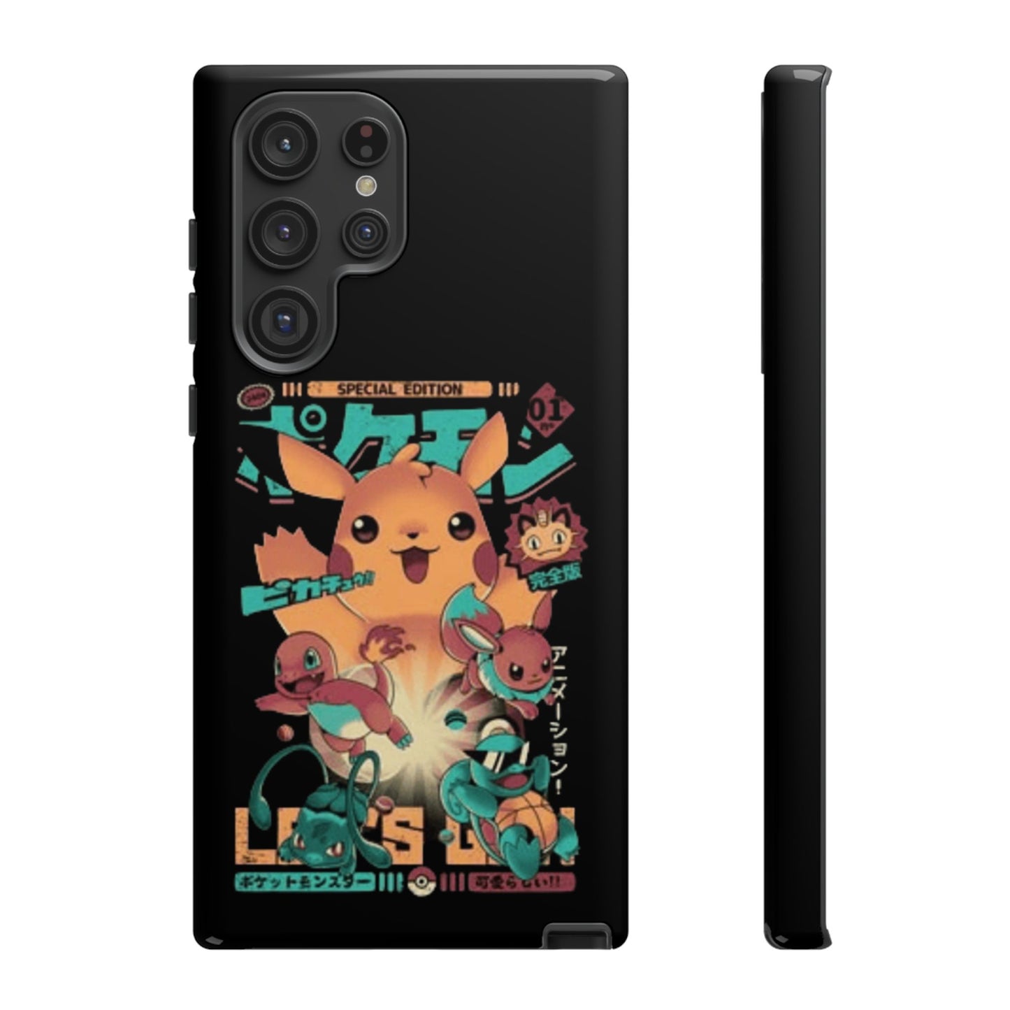 Comic poke tough phone case