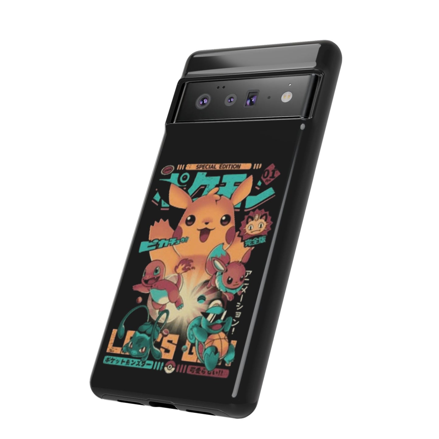 Comic poke tough phone case