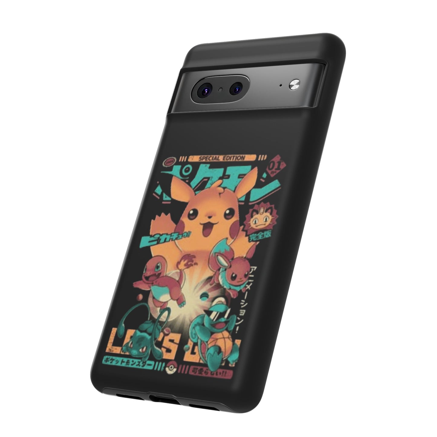 Comic poke tough phone case