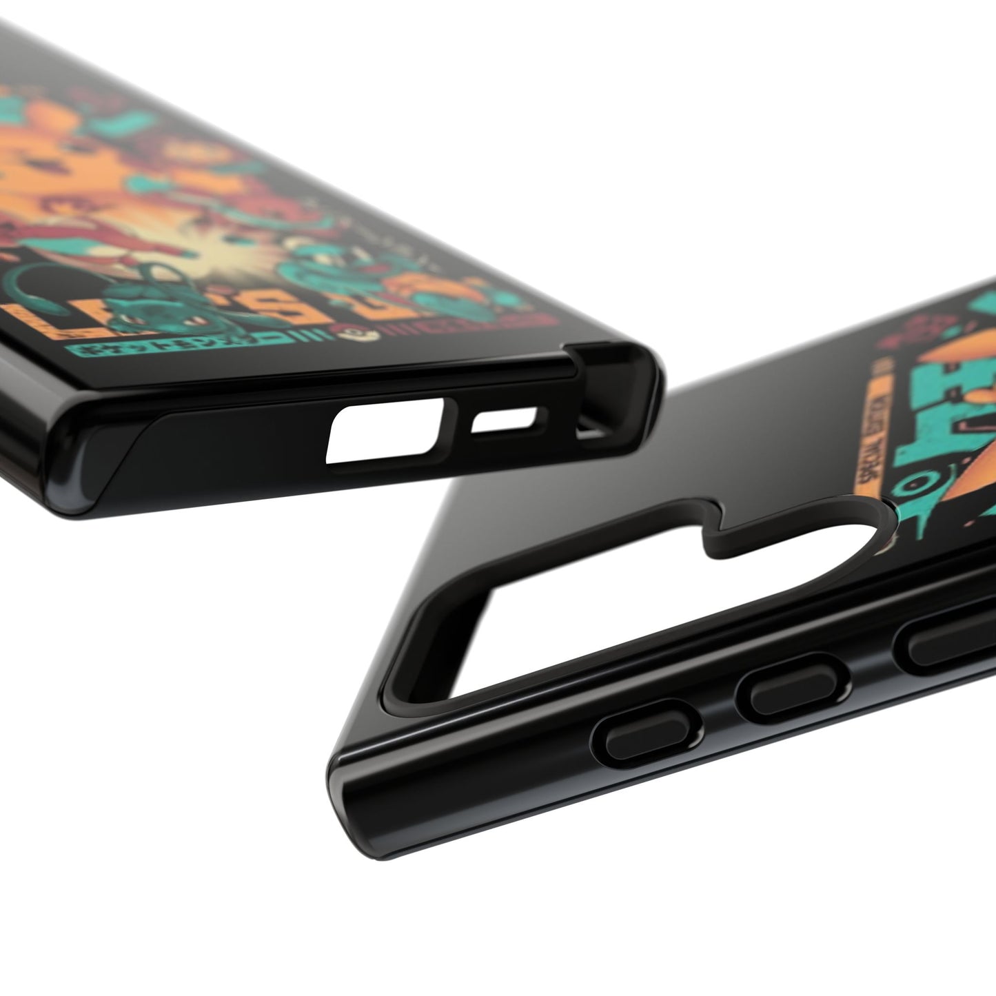 Comic poke tough phone case