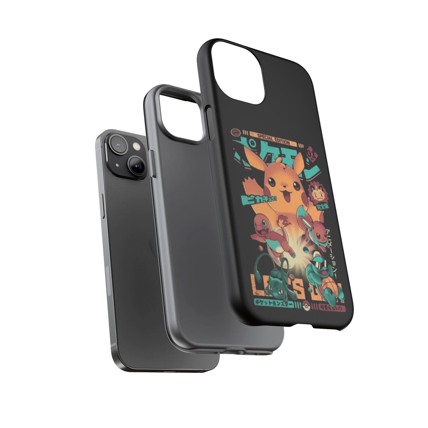Comic poke tough phone case