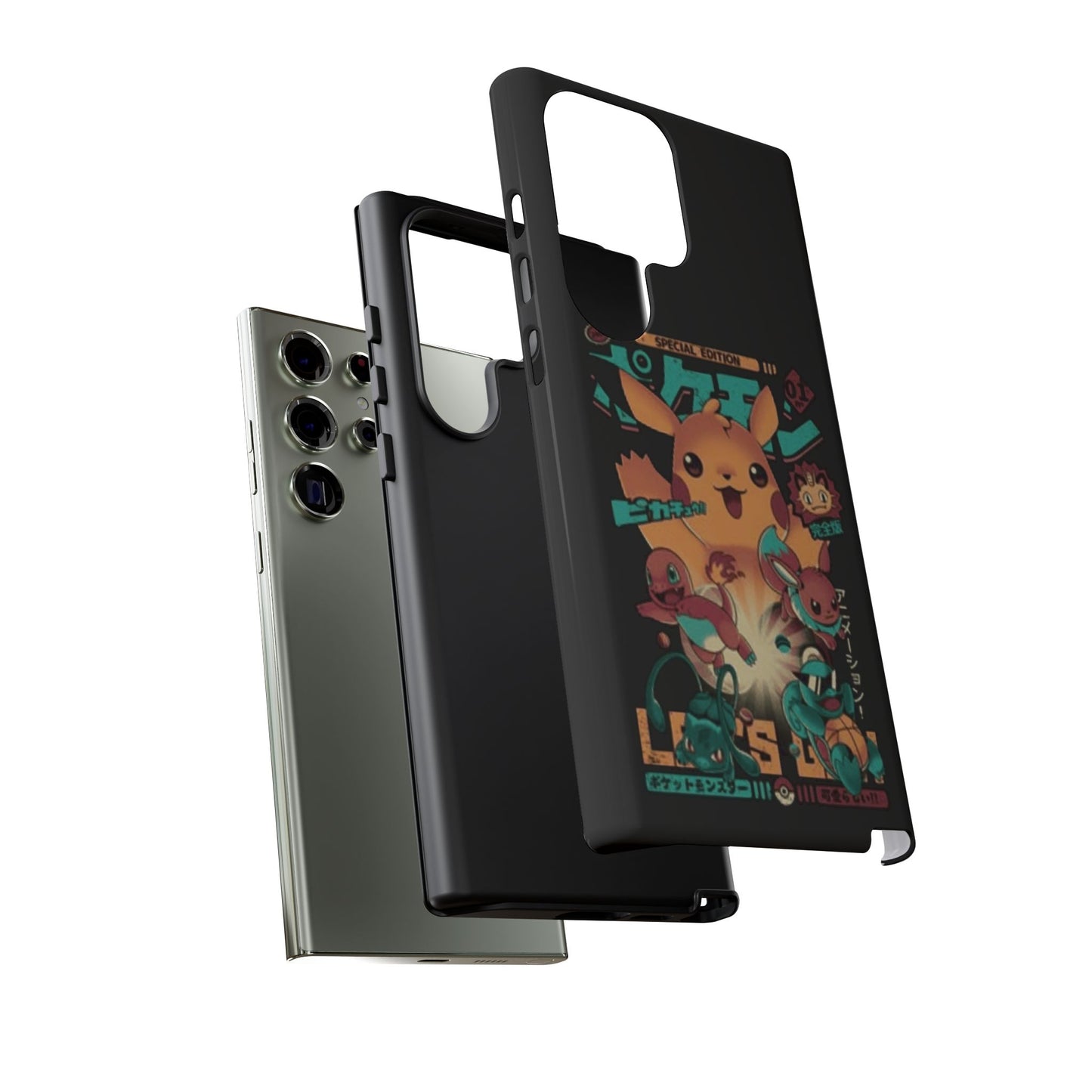 Comic poke tough phone case