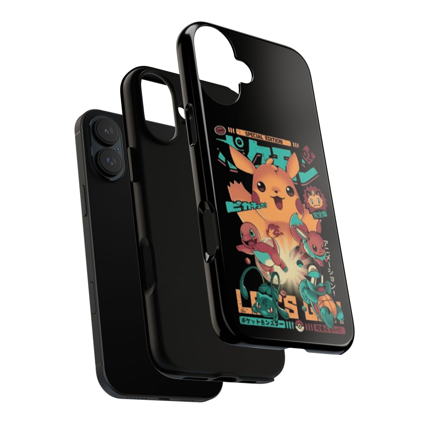Comic poke tough phone case