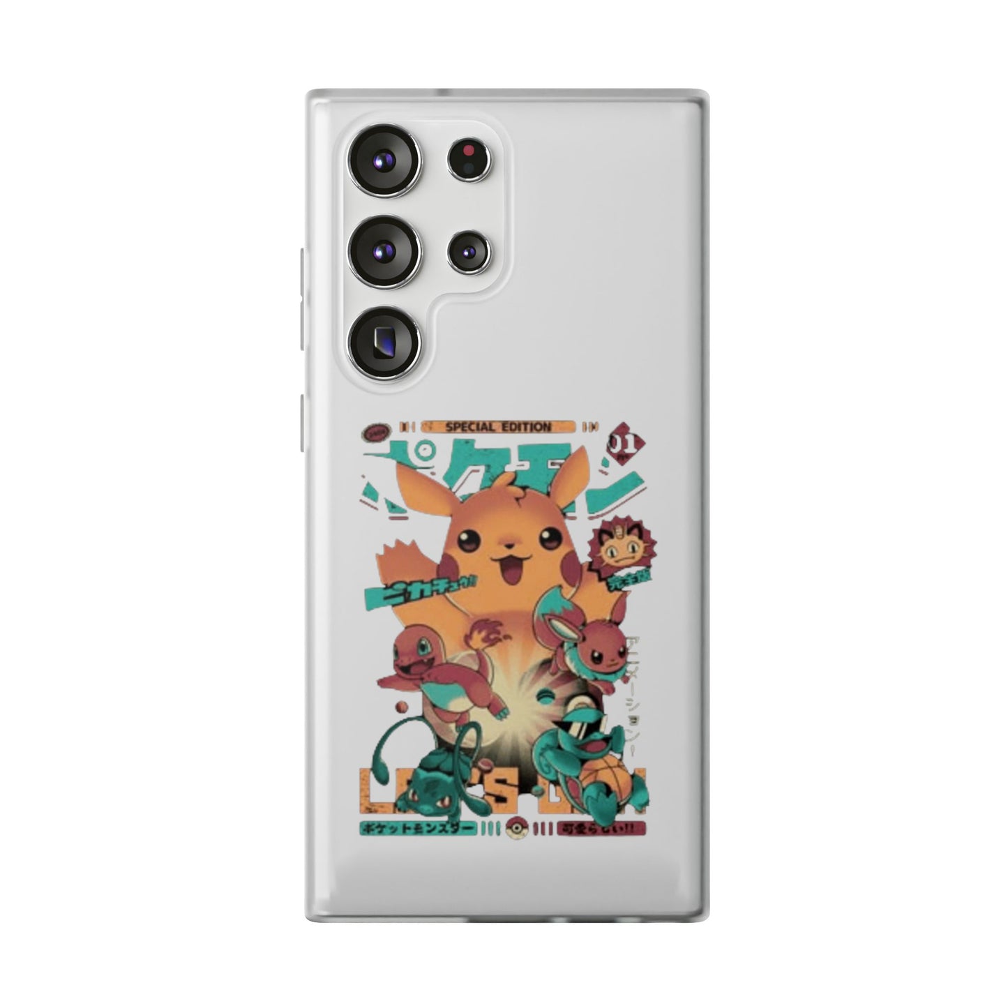 Comic poke flexi case