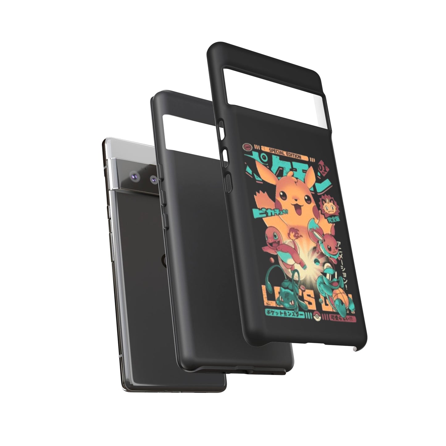 Comic poke tough phone case