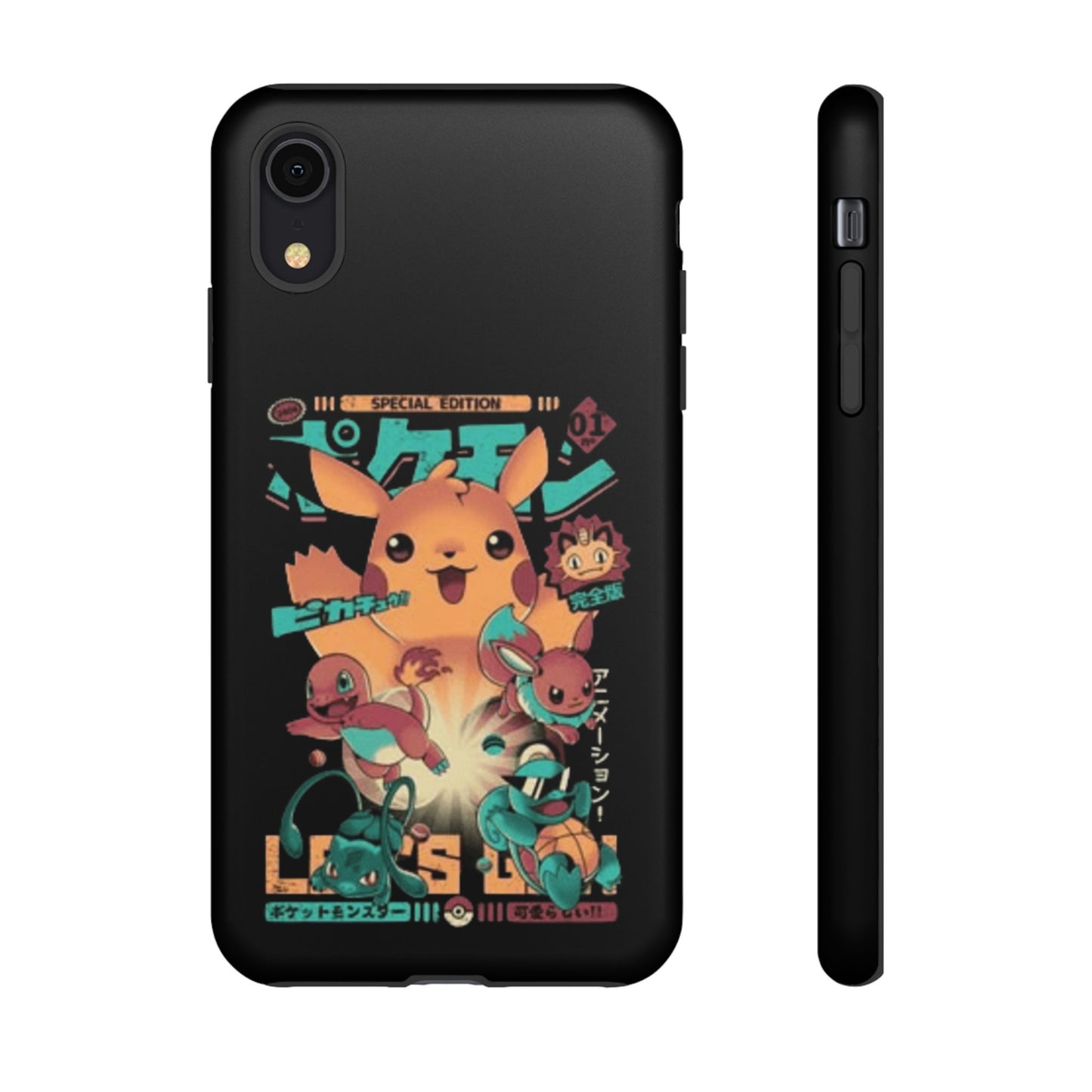 Comic poke tough phone case