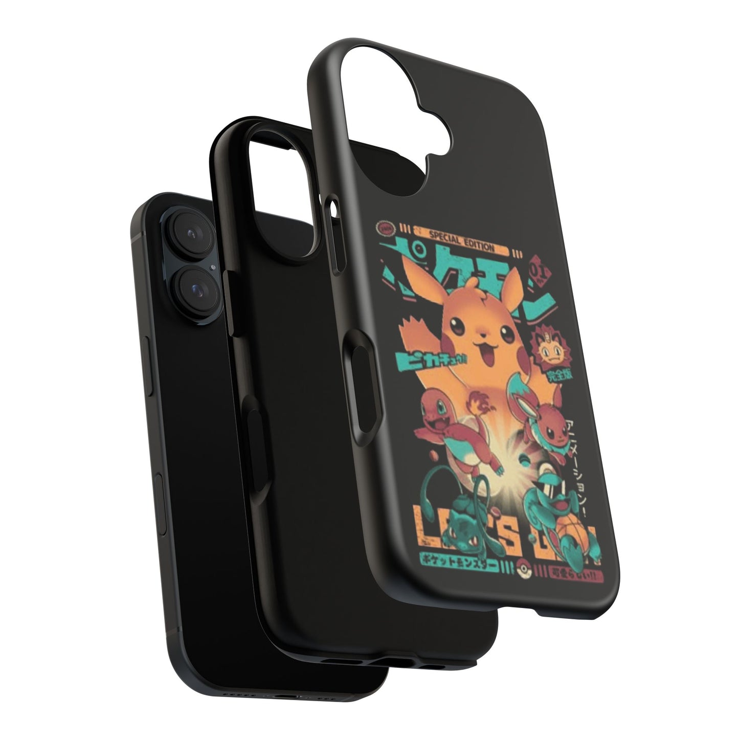 Comic poke tough phone case