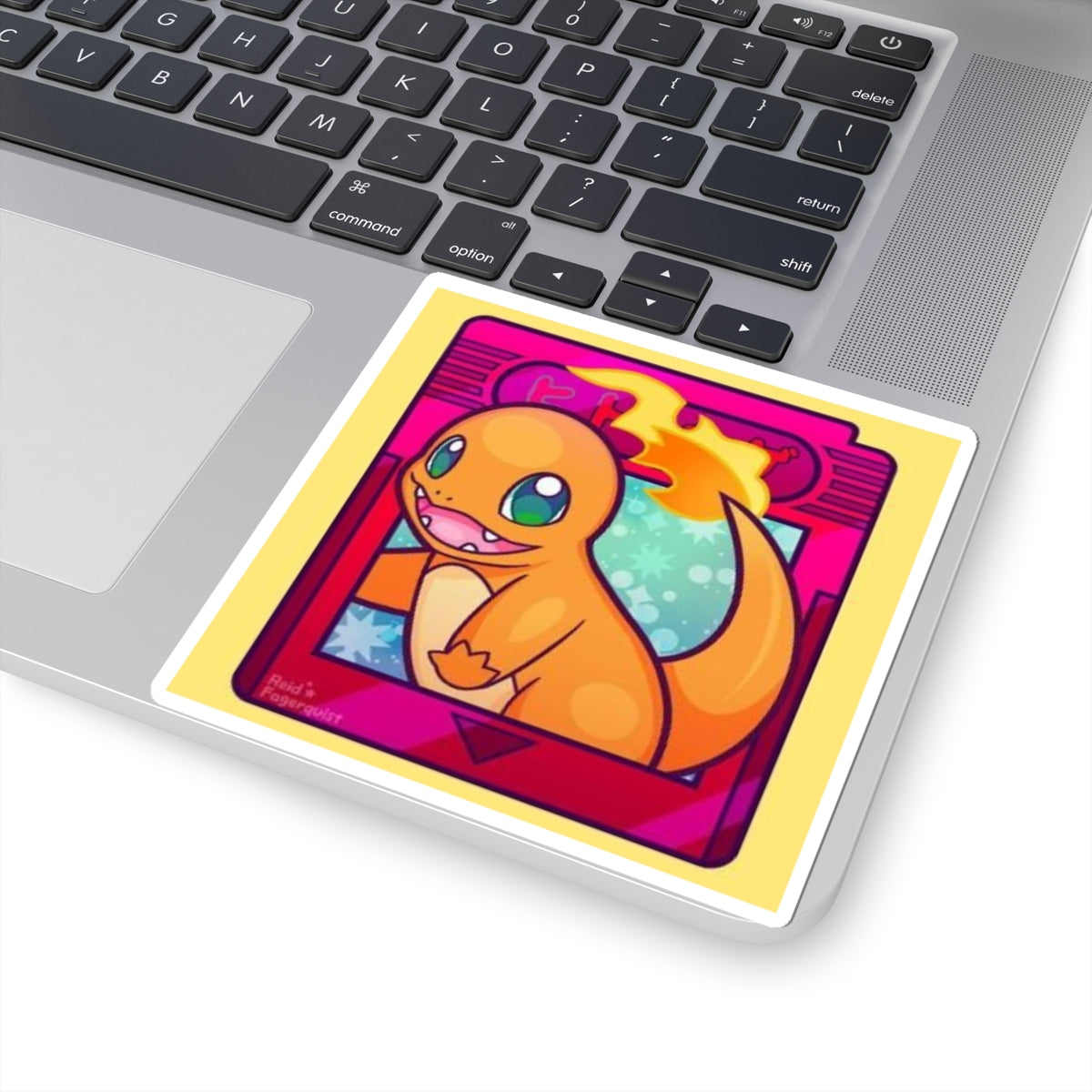 Fire starter sticker