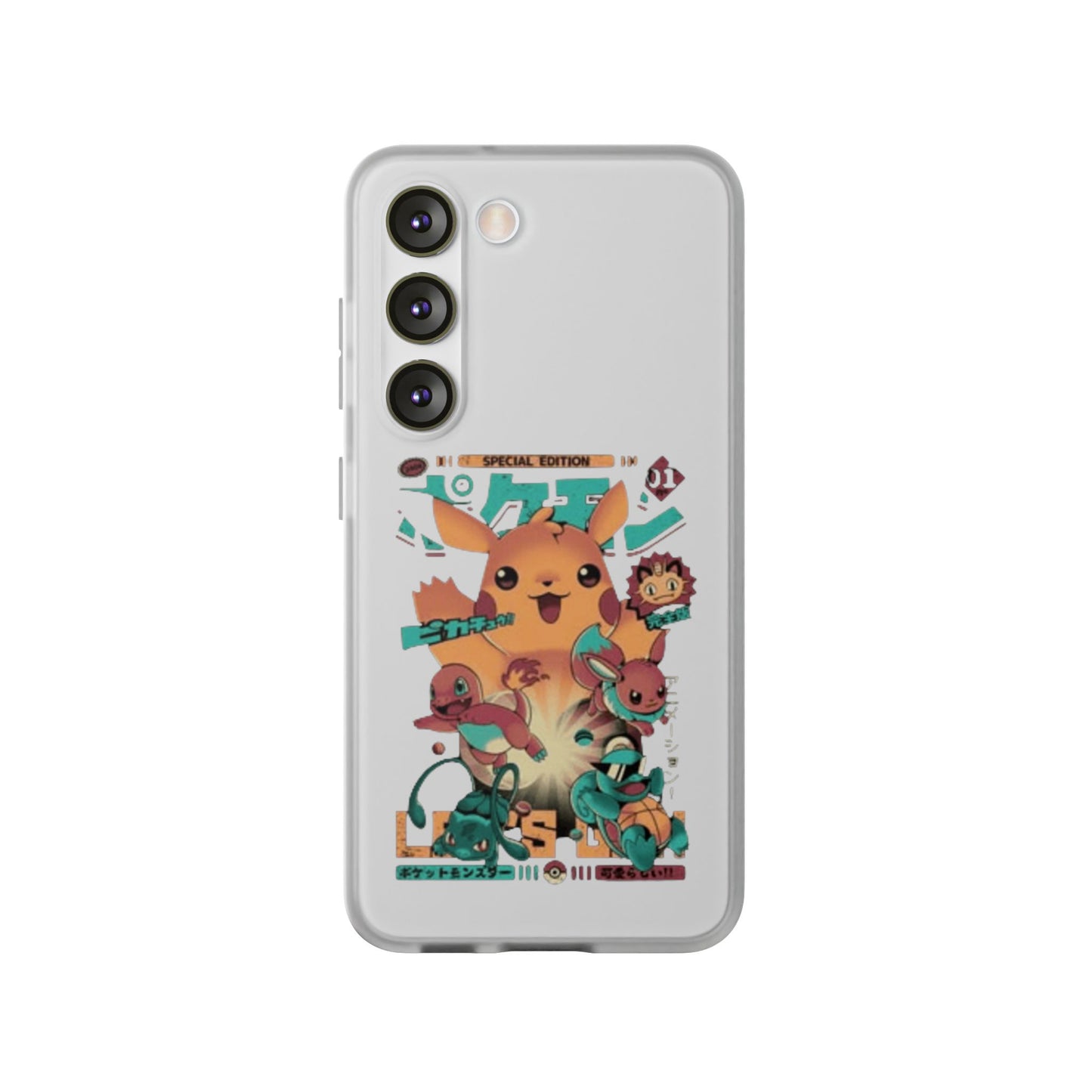 Comic poke flexi case