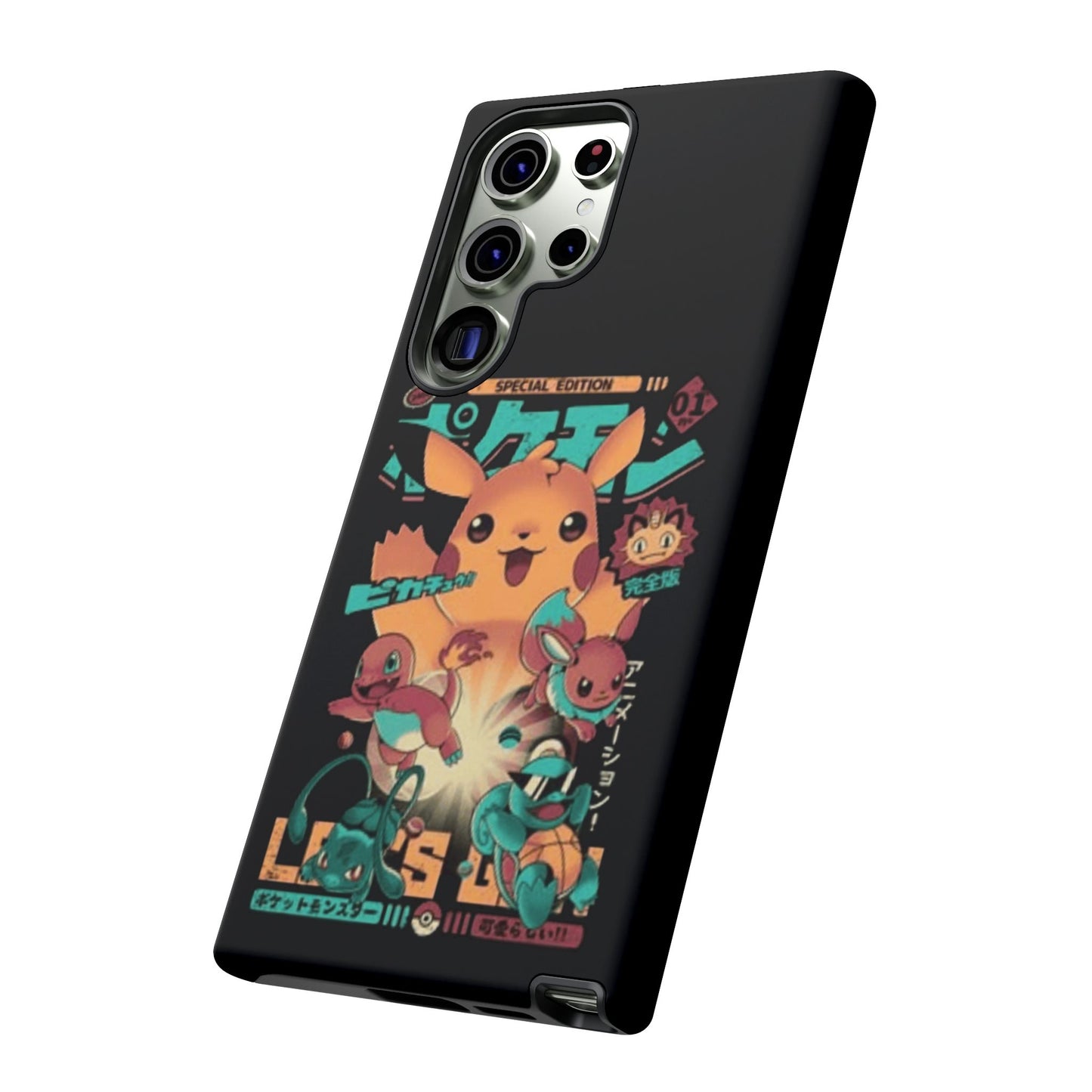 Comic poke tough phone case