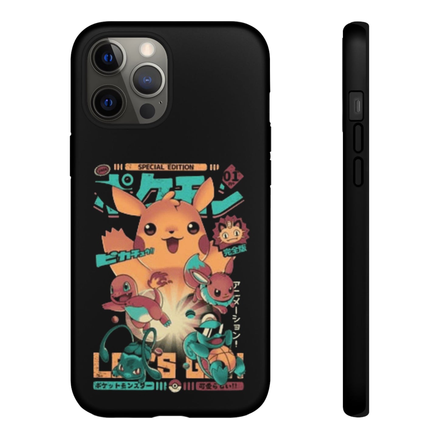Comic poke tough phone case