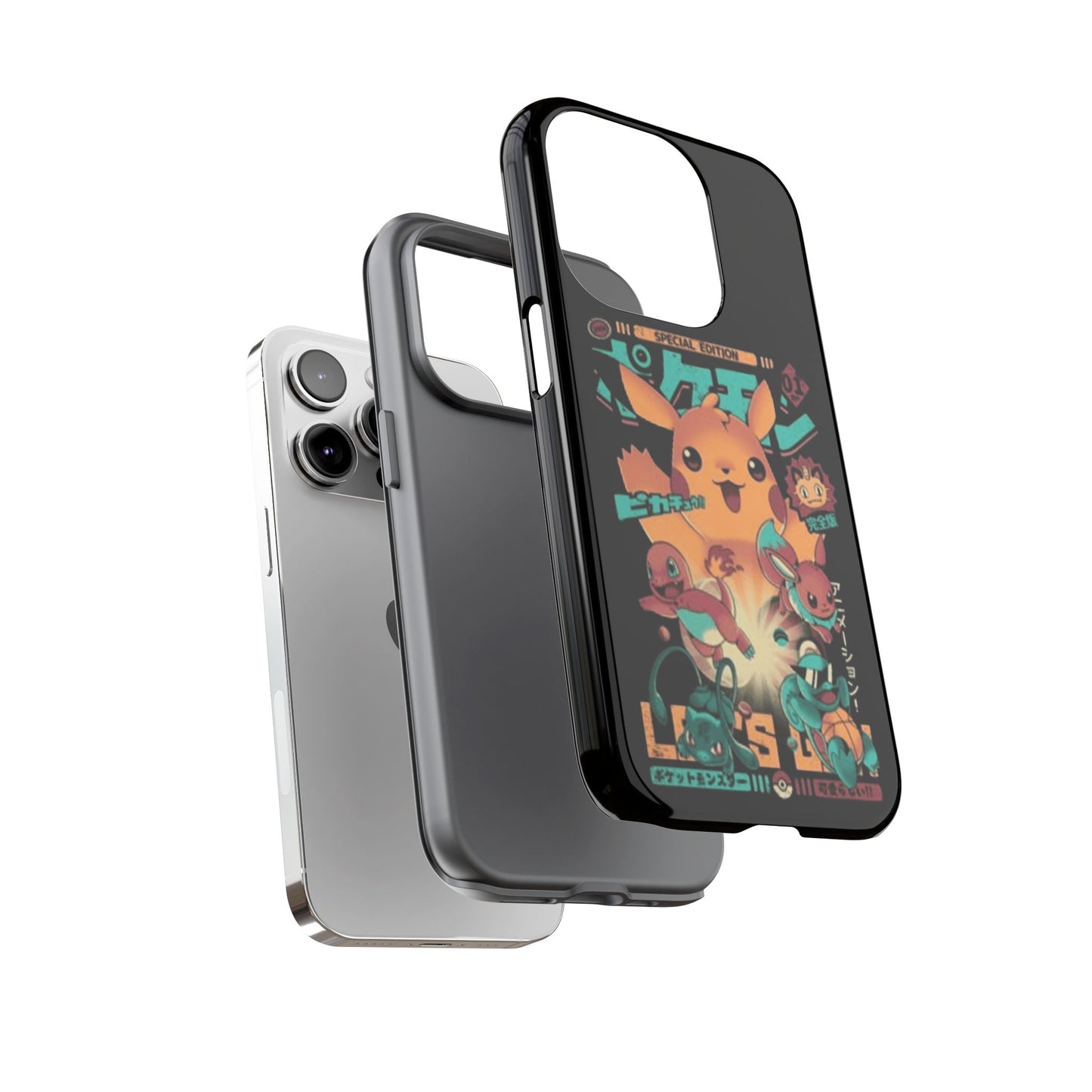 Comic poke tough phone case