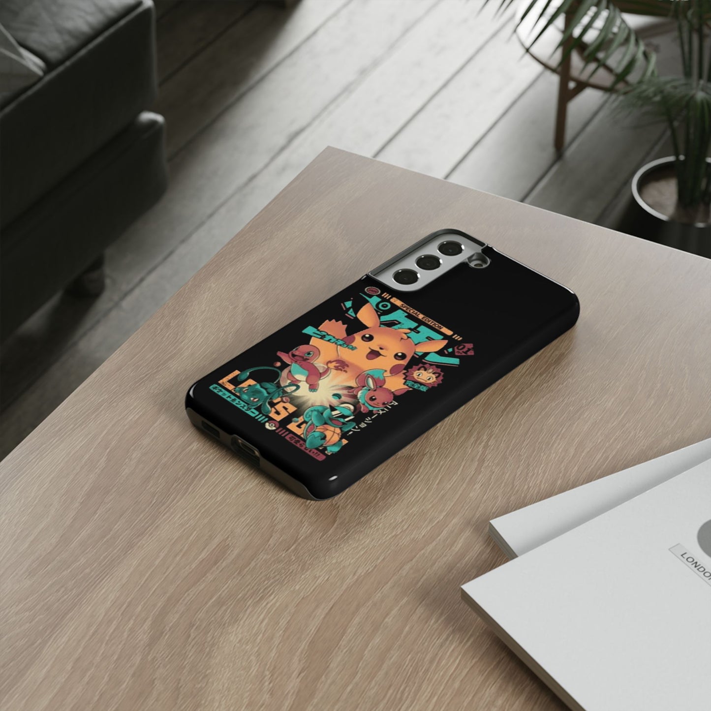 Comic poke tough phone case