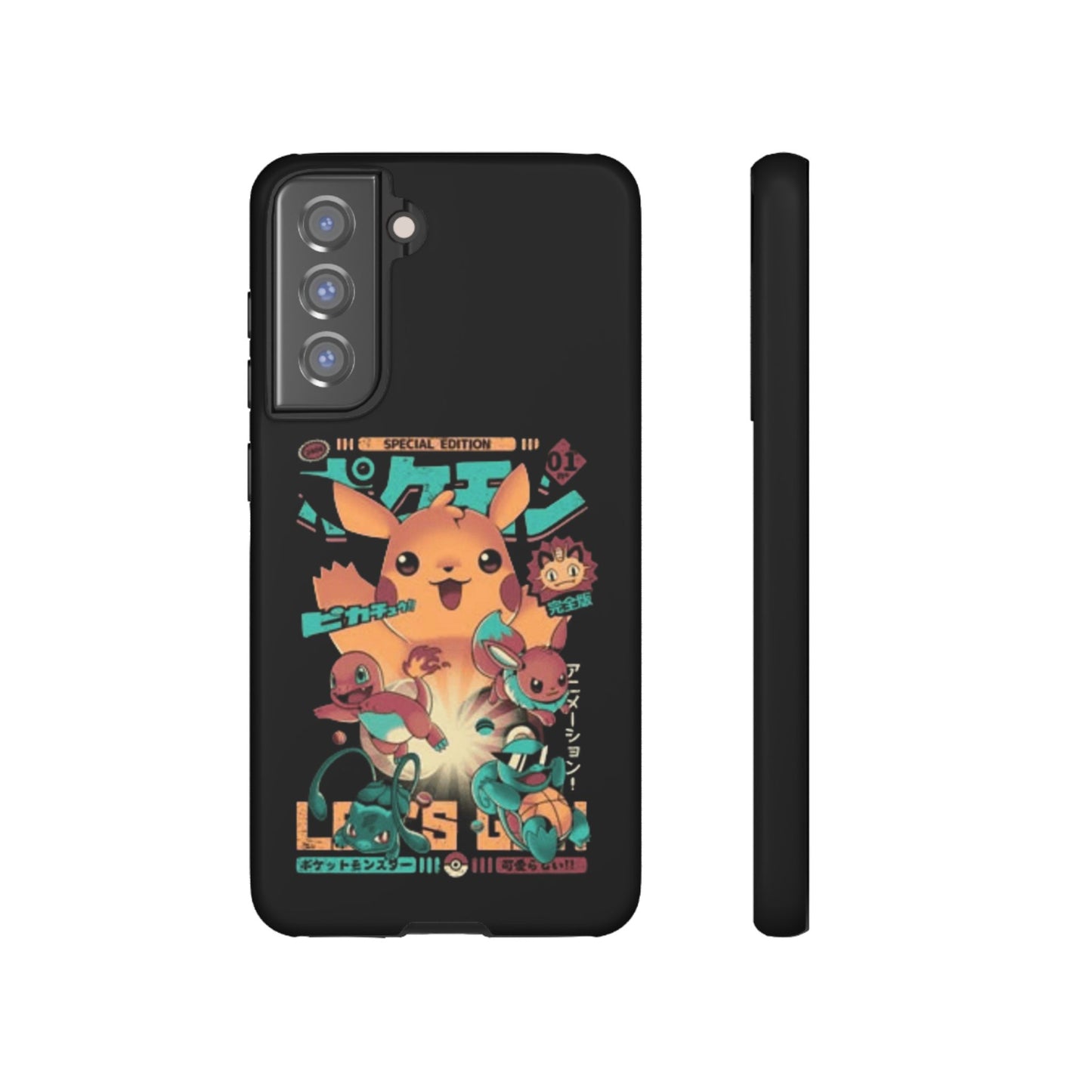 Comic poke tough phone case