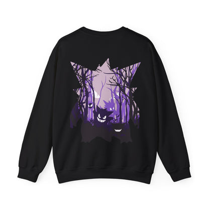 Purple ghost sweatshirt