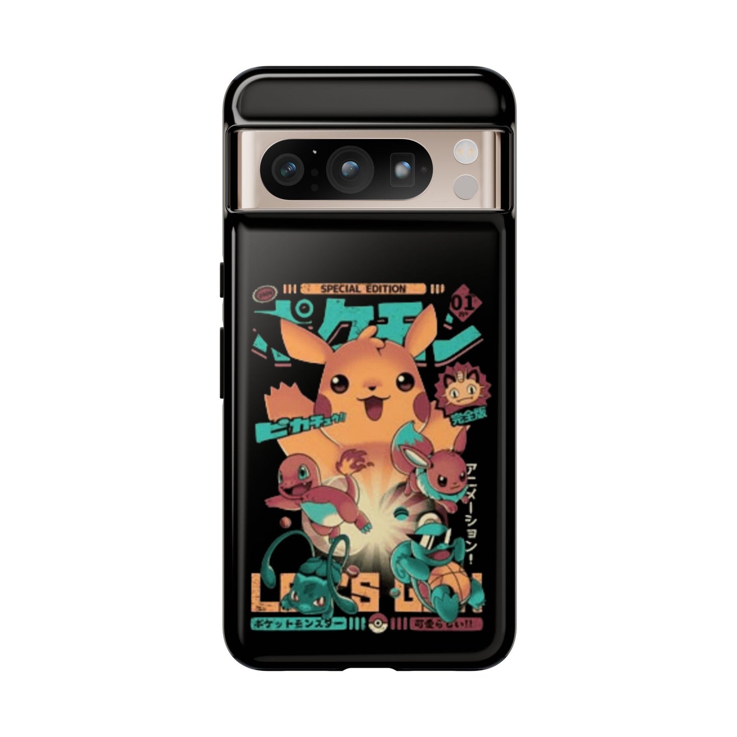 Comic poke tough phone case